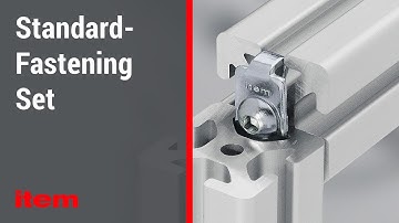 Fasteners for aluminium profiles – Standard-Fastening Set