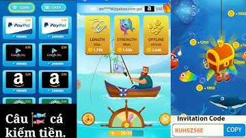Câu cá kiếm tiền paypal 20$ cực ngon.