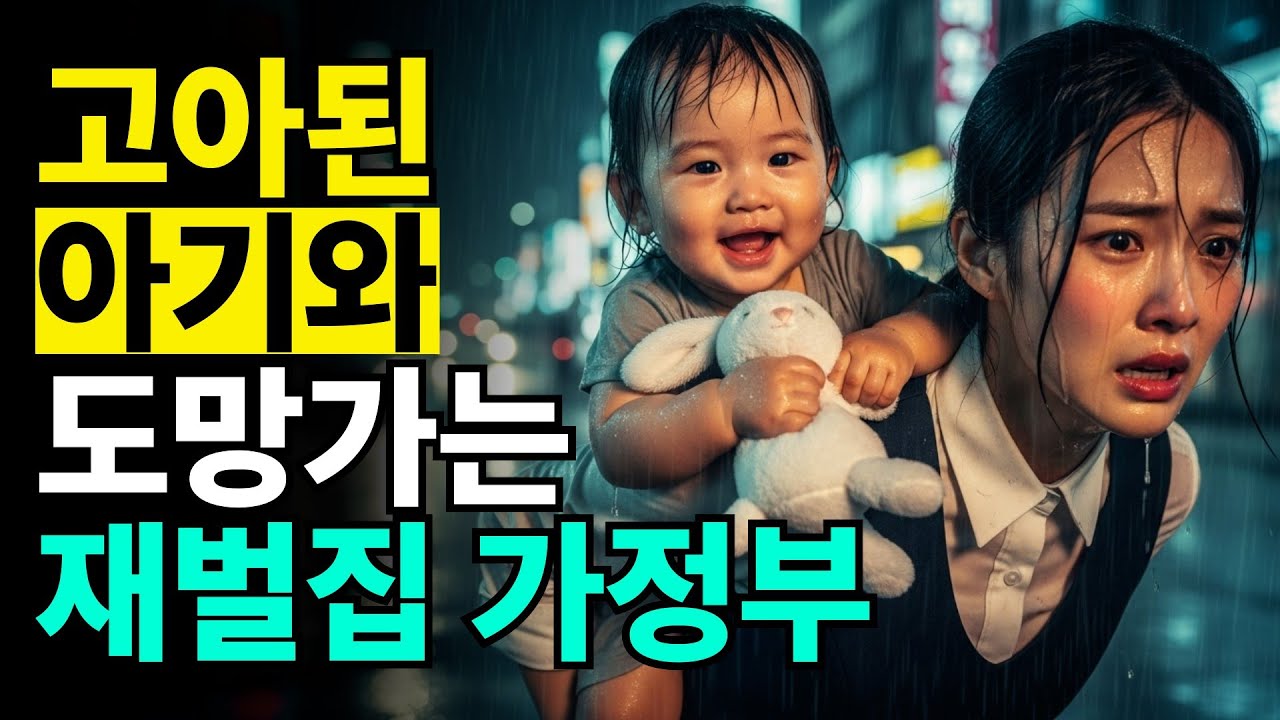 아무것도 모르고 고아가 된 여자 아이와 도망치고 아이를 키우게 된 재벌집 가정부, 왜 도망가야만 했을까?ㅣ감동사연ㅣ오디오북ㅣ시니어ㅣ사연라디오ㅣ드라마