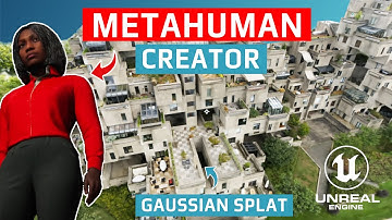 3D Reality Capture:  METAHUMANS + 3D GAUSSIAN SPLATS in Unreal