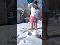Winter, we are waving the white flag 🏳️🫠 | #shorts #canada #spring