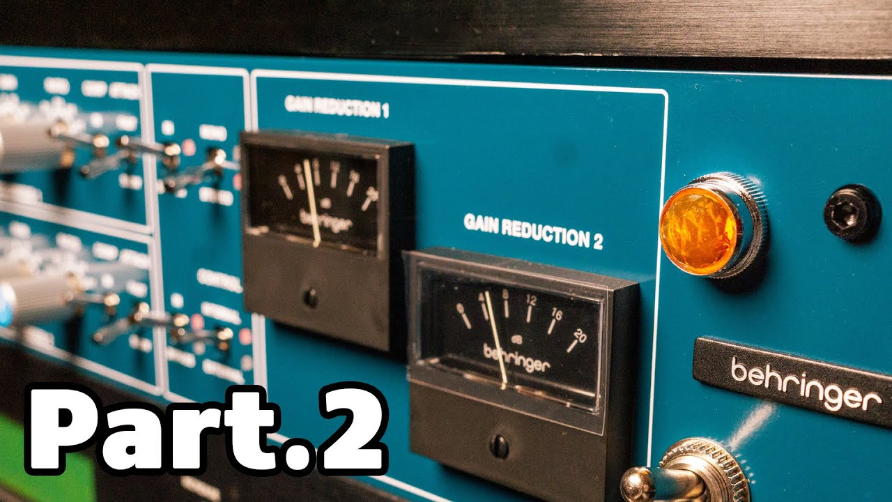 Behringer 369-KT | Pt.2 Hotter signal and more limiting - YouTube