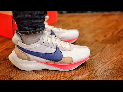 Nike Outlet Find: Nike Moon Racer Sail Solar Blue Unboxing and On-Foot
