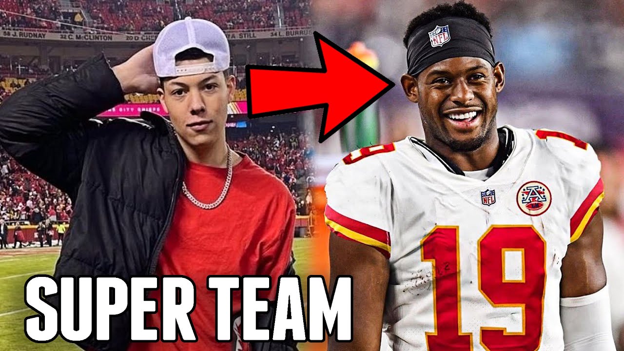 JUJU SMITH SCHUSTER JOINS JACKSON MAHOMES TO MAKE A TIKTOK SUPER TEAM