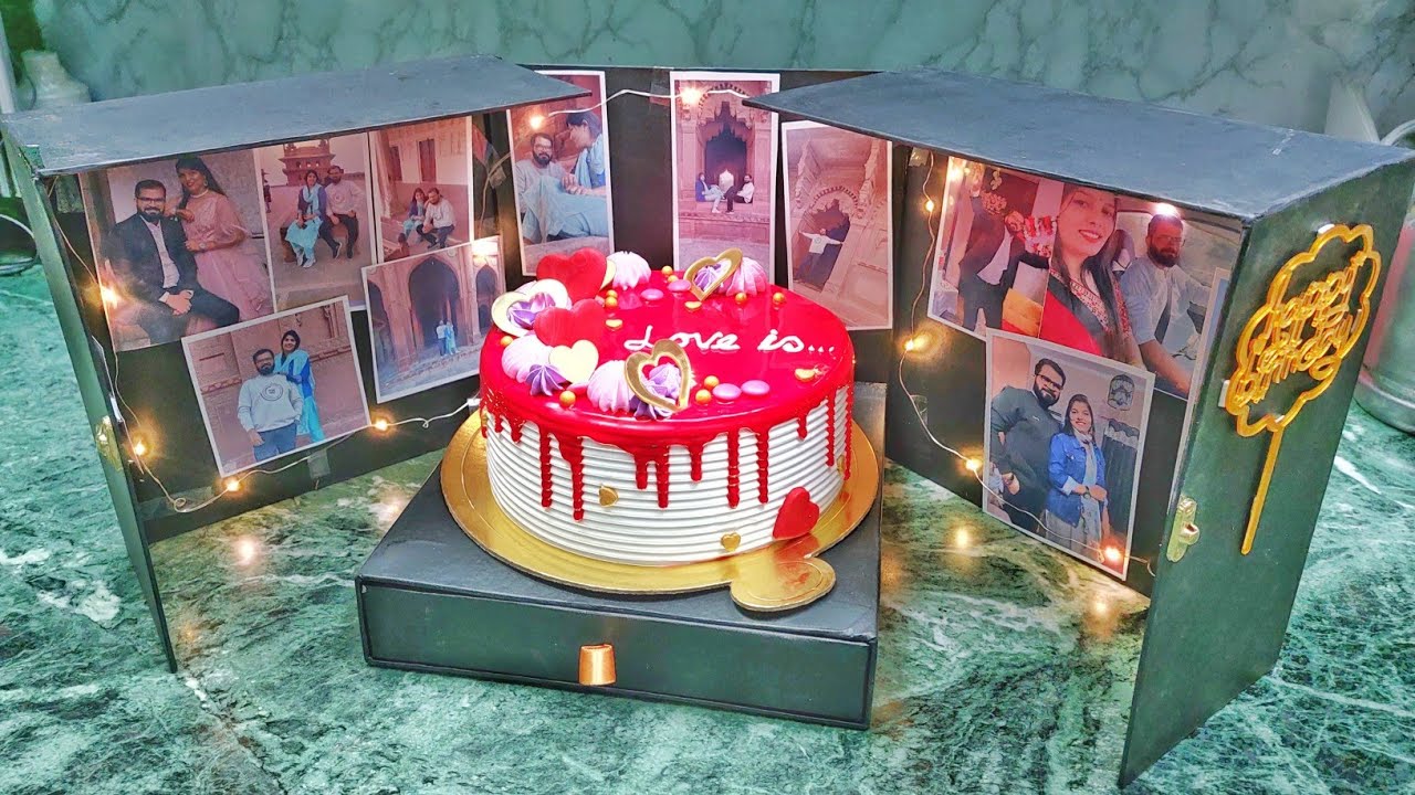 surprise cake box decoration surprise cake box surprise gift cake
