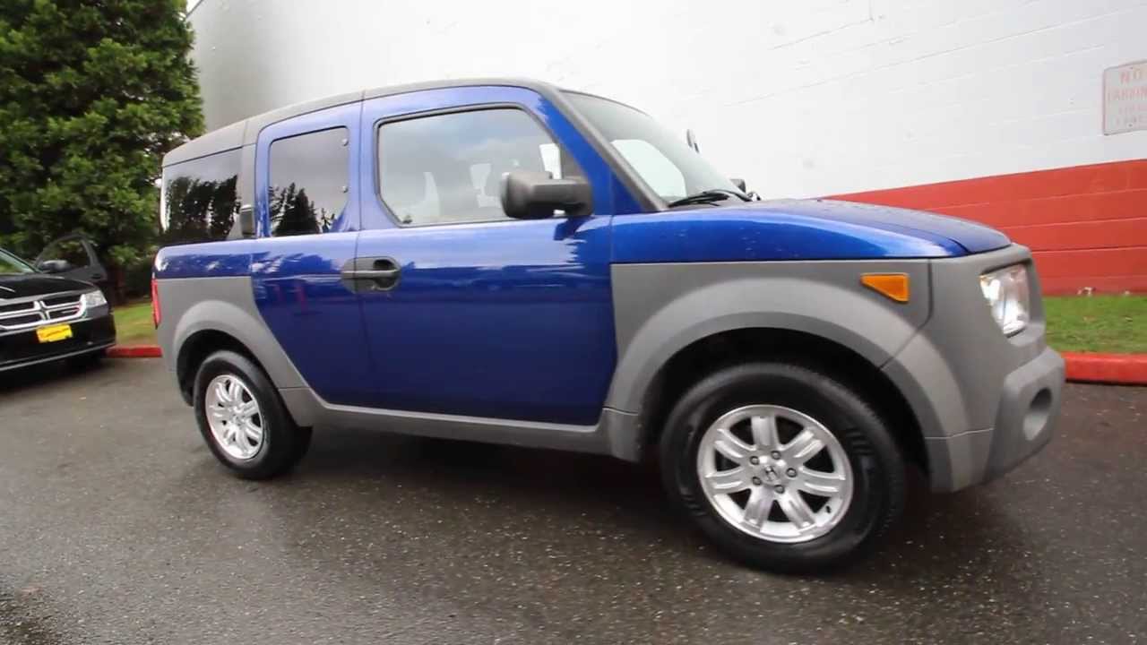 2004 Honda Element LX 4L006036 Blue Bellevue