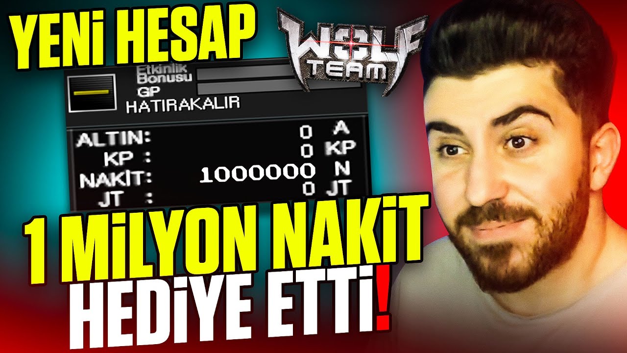 DOSTUNA 1 MİLYONLUK YENİ HESAP HEDİYE ETTİ!