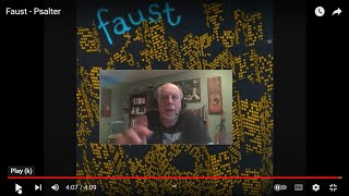 FAUST – PSALTER | INTO THE MUSIC SERIES: TRACK OF THE DAY