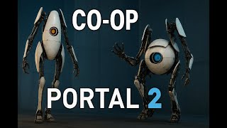 картинка: Головоломки и приколы в Portal 2 | Portal 2 co-op #4