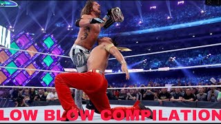 ▶️WWE LOW BLOW COMPILATION◀️