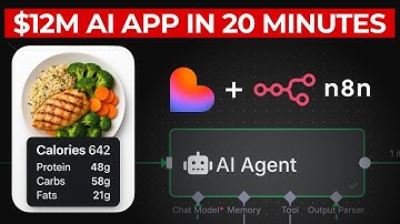I Rebuilt a $12M AI App in 20 Minutes with No Code (n8n + lovable)