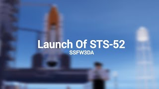 Launch Of STS-52 (SSFW3DA)