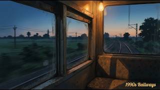 The Long Train Journey Home 🚂 | 1990s Indian Railways ASMR | Window Seat  (No Music) screenshot 4