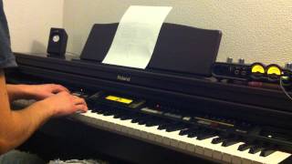 Video thumbnail of "Tame Impala- Feels Like We Only Go Backwards (Piano Cover)"