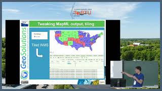 FOSS4GE 2024 | Add a "map" tag in HTML: MapML developments and support in GeoServer