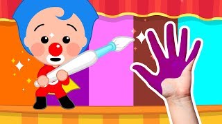 Jugando Con Manitos De Colores - Aprender Colores Con Saco Una Manito Plim Plim