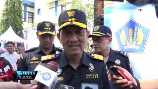 bea cukai musnahkan rokok dan minuman keras ilegal