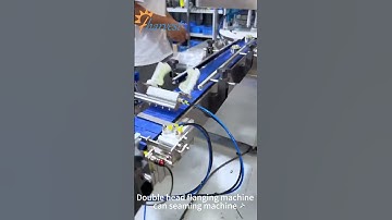 Double head Flanging Machine ,Automatic Can Seaming Machine , Can Closing Machine for Tin Can