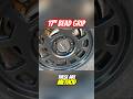 Why Seventeen Inch Wheels Work Better On My Tires Than Eighteens!