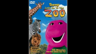 Barney Lets Go To The Zoo Dvd Version