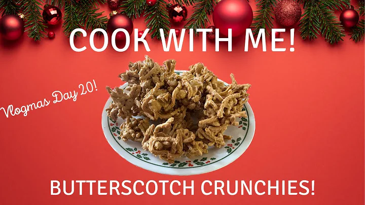 Vlogmas Day 19! Cook With Me - Butterscotch Crunch...