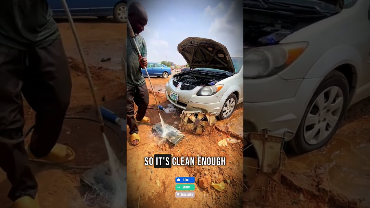 WARNING! This is exactly how you should NOT do it!  #automobile #diy #mechanic #carrepair #repair