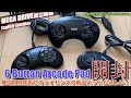 【MD】MEGA DRIVE６ボタン新品がほしい"Genesis 6 Buttan Arcade Pad"