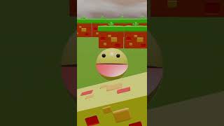 Yellow Pacman vs Blue Pacman on Giant Seesaw! 😱 #pacman #pacman3d #shorts