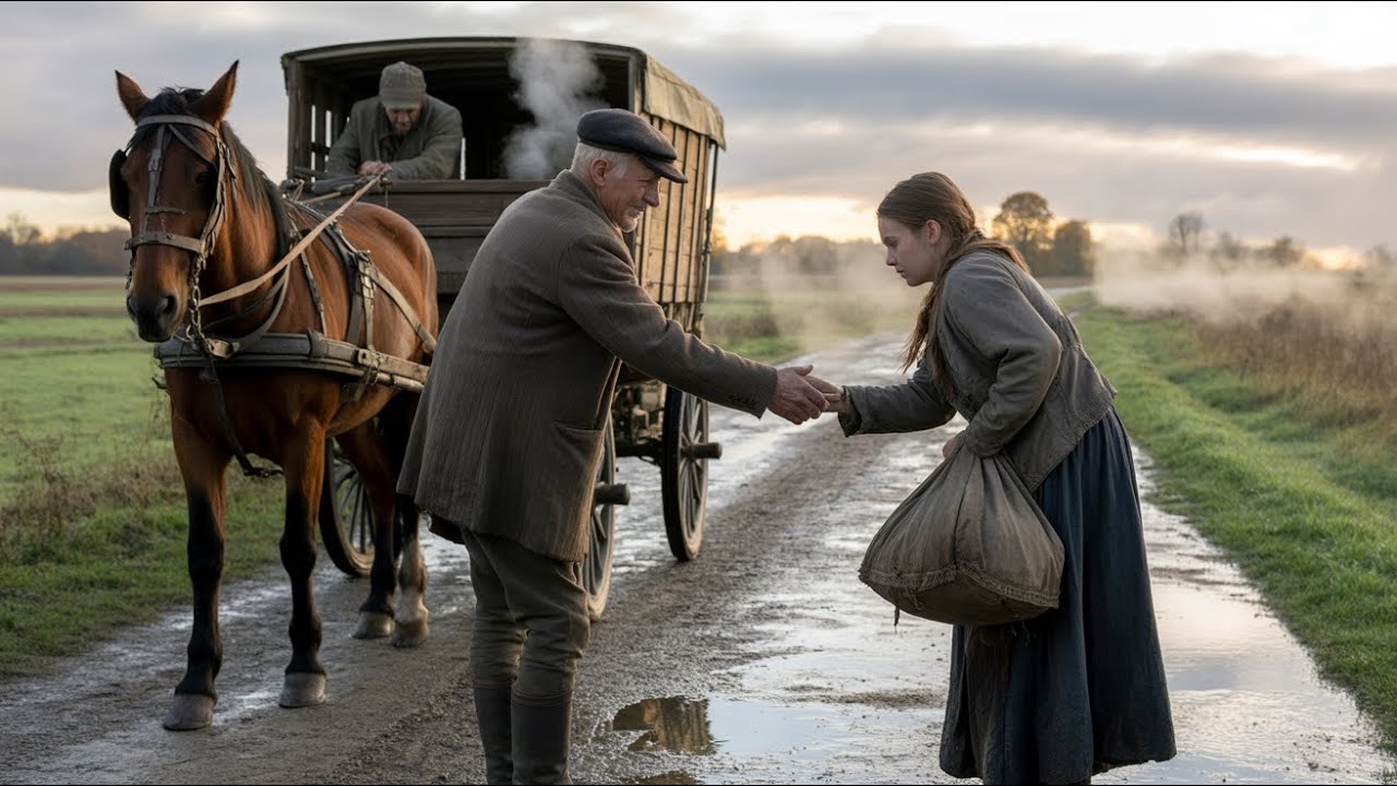 Stary furman pomógł skromnej wieśniaczce… i odkrył, że była jego spadkobierczynią