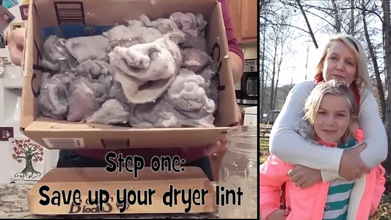 How To Make Fire Starter Pellets Using Dryer Lint - 3 Different Ways