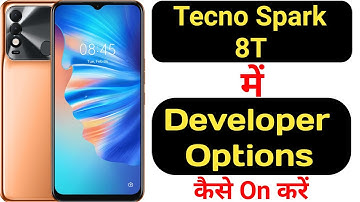 How to enable developer options in Tecno Spark 8T || Tecno Spark 8T developer options ||