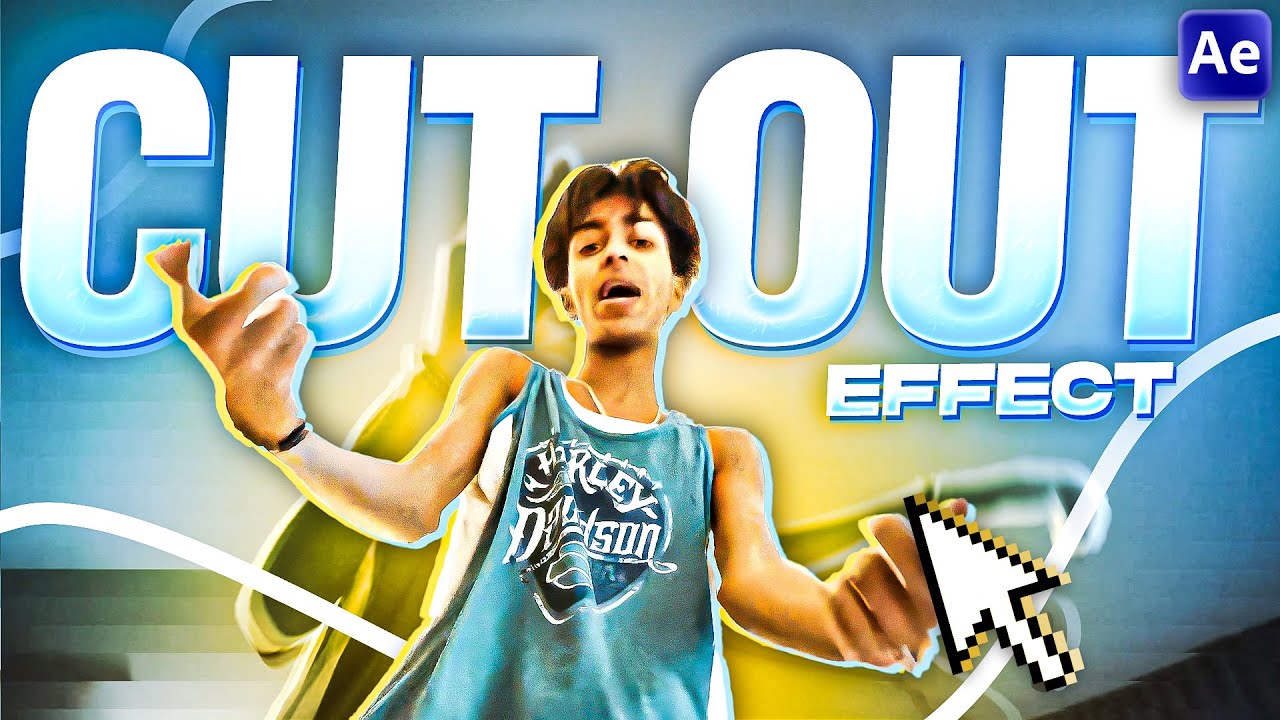 Создание эффекта TRIPPY CUT-OUT в After Effects (урок)
