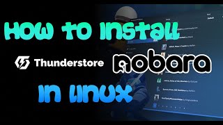 Nobara Linux Kde Quick Thunderstore Mod Manager Installation Guide