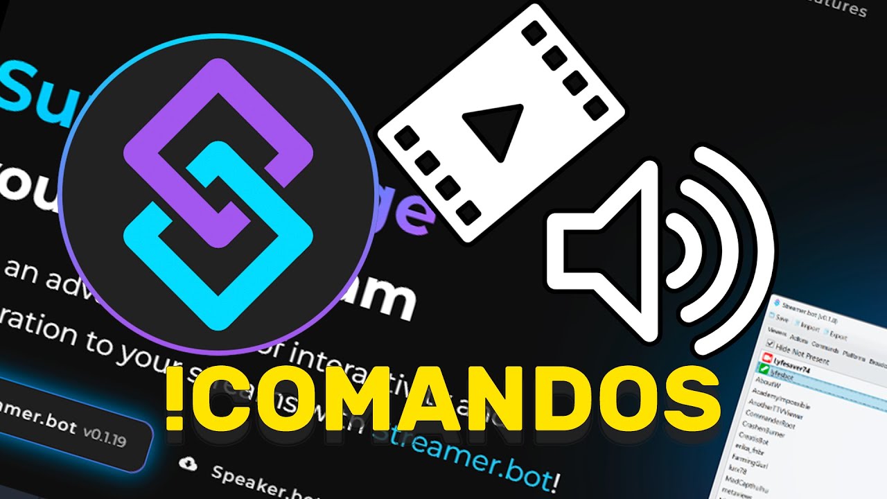 Comandos StreamerBot en Twitch | StreamerBot sonidos y videos ...