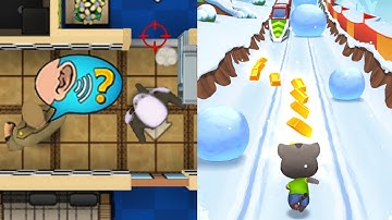 Robbery Bob 2 vs Talking Tom Gold Run Part 6