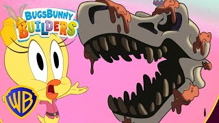 Bugs Bunny Builders 🇵🇱 | Straszne Kości Dinozaura! 🦴🦖 | @Wbkidsinternational​