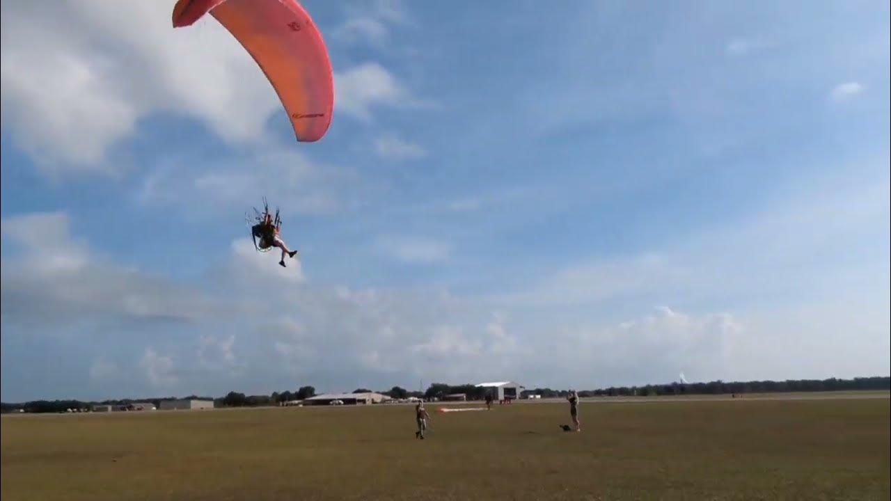 2nd Paramotor Landing YouTube