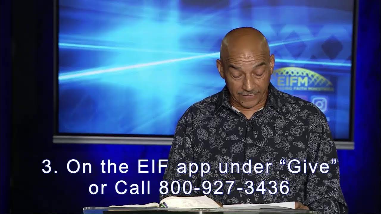 The Holy Spirit CCC Tuesday Evening Bible Study Live! Minister Malcolm Trotter 08092022