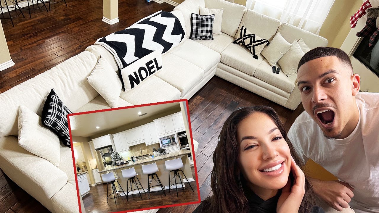 WE FINALLY GOT OUR FURNITURE!!! 😍