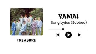 TREASURE (트레저) - YAMAI (病) | Lyrics (Color Coded Lyrics) [JPN/ENG/IND]