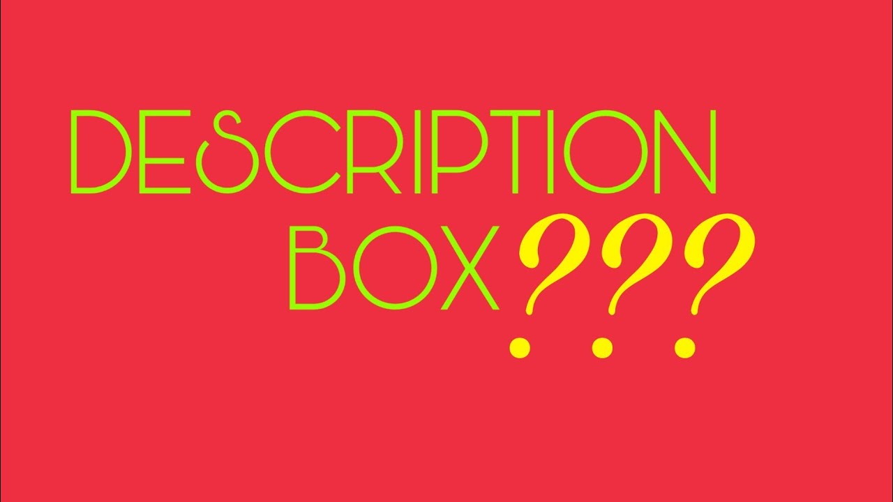 MS CHANNEL 1219 What Is Description Box In YouTube YouTube ms-channel-1219-what-is-description-box-in-youtube-youtube