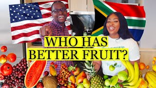 South Africa vs. America Fruit Taste Test Showdown ??? southafrica