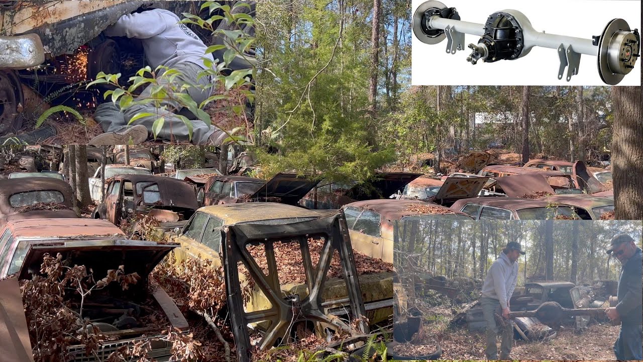 JUNKYARD DAY!! Finding The Perfect 9" Rear End For My 1962 Comet!!
