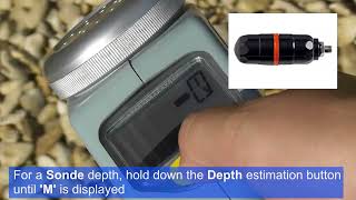 Measuring Depth with a C A T4 Cable Avoidance Tool