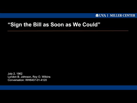 “Sign It as Soon as We Could”