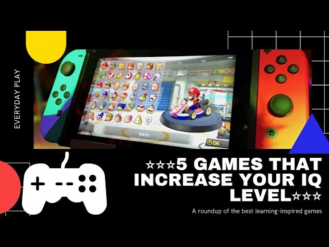 5 GAMES THAT INCREASE YOUR IQ LEVEL ||  TECHLOGICURE ||