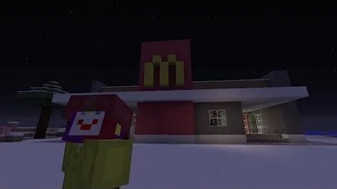 Minecraft - Short Movie Clip 1 - Evil Ronald Mcdonald (reuploaded)