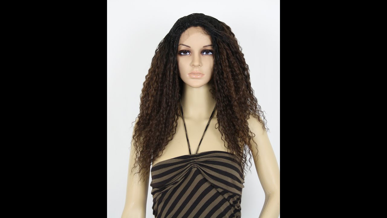 Freetress Equal Lace Front Wig STRAW CURL BRAIDS - Ebonyline