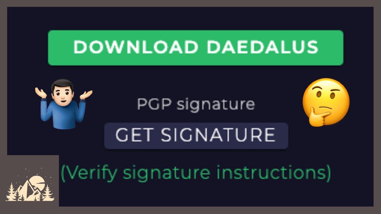 Daedalus PGP Signature Verification Explained - step by step guide to verify Daedalus installer