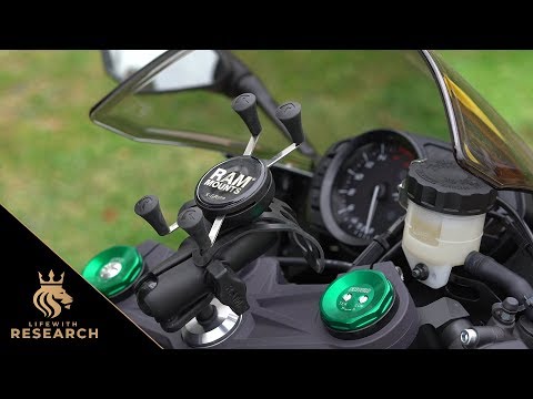 HOW TO INSTALL A RAM STEM MOUNT ON A SUPERSPORT